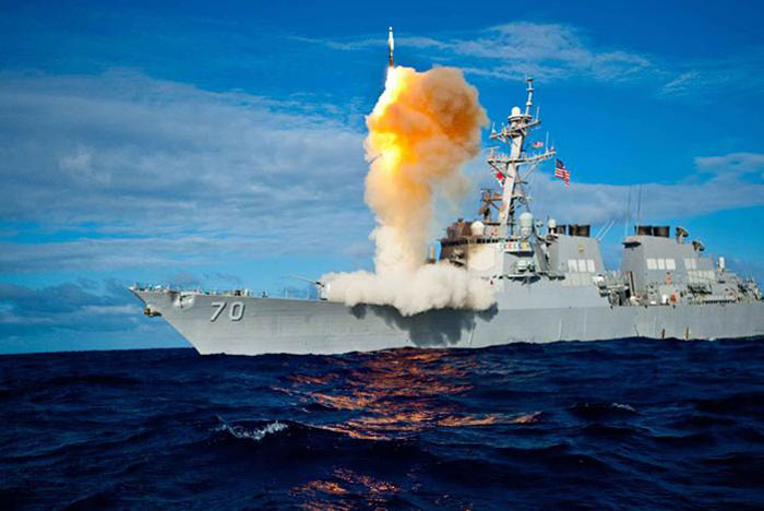 2011 - SM-3 on 19th successful at-sea test intercept from USS Hopper (DDG 70). Credit: U.S. Navy via MDA